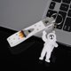 thumbnail image 1 of LLavero de astronauta minimalista y moderno, adornos de estilo nórdico, diseño de habitación, Gadgets de escritorio, Serie de colección, regalos para niños, 1 of 5