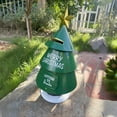 thumbnail image 4 of Merry Christmas Letter to Santa Wrought Iron Christmas Tree Mailbox, Holiday Furniture and Garden Decoration,Green, 4 of 7