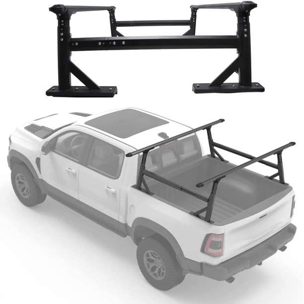 NIXFACE Universal Extendable Pickup Truck Bed Rack Adjustable Truck