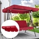 thumbnail image 2 of cubierta impermeable para asiento de columpio de jardín, tela Oxford de repuesto, toldo para columpio de porche de patio al aire libre con funda de asiento, 2 of 5