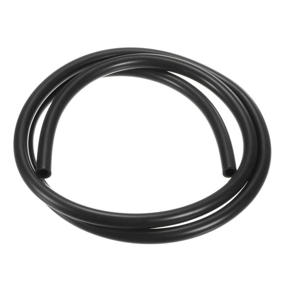 1 Pack 1 Meter Silicone Tubing, 5x8mm(IDxOD) Silicone Rubber Tube Flexible Hose Black