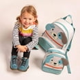 thumbnail image 2 of Stephen Joseph, Sidekick Backpack, Elementary School for Kids, Adjustable Straps, Hedgehog, 2 of 4