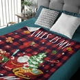 thumbnail image 2 of This is My Christmas Movies Watching Blanket Christmas Blanket,Red Throw Blanket for Couch,Weighted Soft Fleece Blanket,Christmas Decorations Teen (60"X50"), 2 of 6