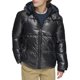thumbnail image 1 of Chaqueta Tommy Hilfiger para hombre, acolchada brillante, negra, talla M, 1 of 3