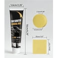 thumbnail image 4 of Scratch Removal Wax, 2026 Upgrade Car Scratch Remover Wax for Vehicles Deep Scratches, Professional Car Scratch Repair Paste with Sponge and Wipe for Car Paint Repair, 4 of 6