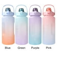 thumbnail image 2 of PENGXIANG 2000ml Plastic Gradient Straw Water Cup Kettle, 2 of 9