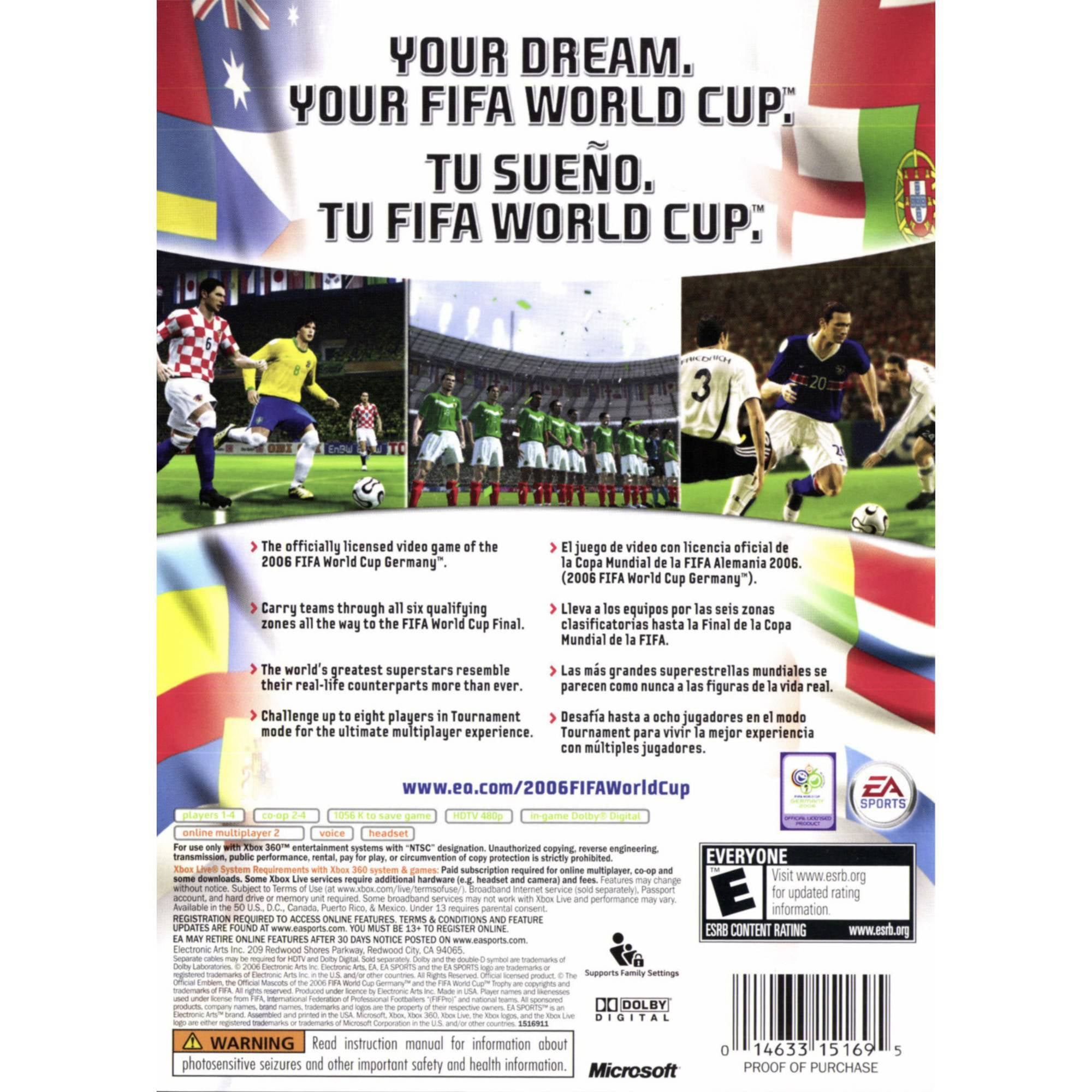 Copa do Mundo da Fifa 2006 Alemanha Xbox 360 em Promoção na Americanas