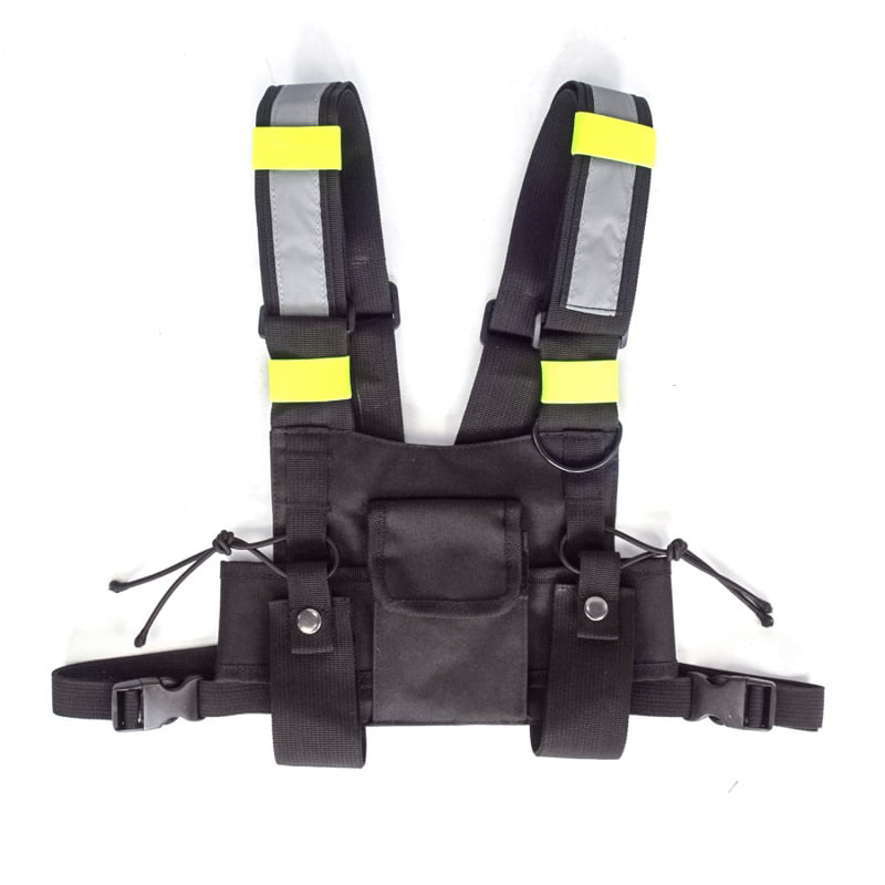 Made in USA. point radio chest harness with Cell Phone pocket NEW 4 