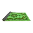thumbnail image 2 of Ahgly Company Indoor Round Oriental Green Industrial Area Rugs, 7' Round, 2 of 4