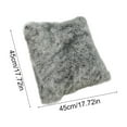 thumbnail image 3 of LmnLft Faux Fur Pillow Covers, Soft Plush Decorative Cushion Cases, Cozy Winter Throw Pillow Covers for Sofa, Couch, Bed, and Living Room Décor, 3 of 7