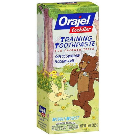 Little Bear Bubbler Burst Flavor Toddler Toothpaste, 1.5 oz
