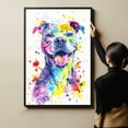 thumbnail image 6 of Dogo Argentino Dog Canvas Wall Art Prints,Watercolor Dog Art Canvas Painting Poster,Pet Canvas Painting Puppy Artwork 8x12 inches, 6 of 6