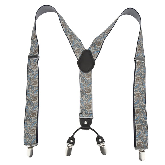 Mens Suspenders, Approx 1.4x45.3in Men's Suspenders Great Comfort Perfect Fit Y Back For Home For Party For Business