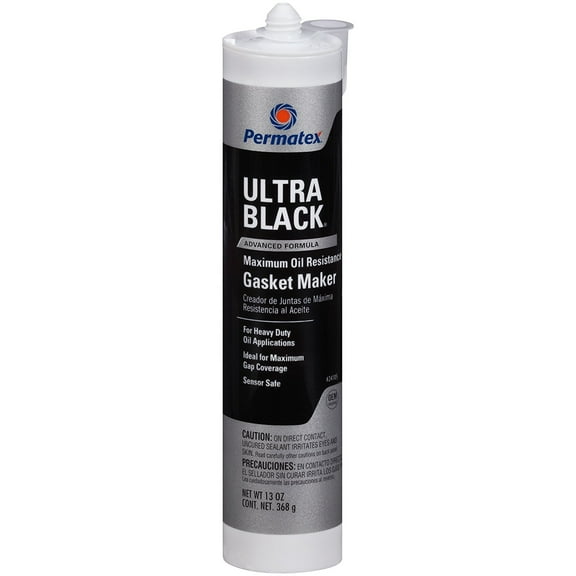 Permatex 24105 Ultra Black Oil Resistant Silicone Gasket Maker - 13 Oz