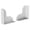 Gray, variant on HonestMatter Shower Splash Guard for Bathtub, Silicone Water Baffle with Suction Cups, Keeps Water in Shower Tub Corner Guard for Bathroom, Green