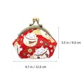 thumbnail image 2 of MasteelfCA 2Pcs Fortune Cat Pattern Change Purse Lovely Coin Purse Vintage Storage Bag, 2 of 7