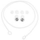 thumbnail image 2 of Tapones de silicona para los oídos con reducción de ruido y cordón para dormir, ideal para estudiar, trabajar, viajar, proteger la audición y evitar ronquidos en conciertos, 2 of 7