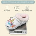 thumbnail image 6 of L-Run Kids Fluffy Fuzzy Slippers Boys Girls House Home Slippers with Strap Slip-on Shoes 6.5-7, 6 of 6