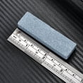 thumbnail image 4 of KRONDO Pocket Sharpening Stone, Dual Flat Mini Pocket Knife Sharpener Stone, Portable Silicon Carbide Coarse Sharpening Stones Tool for Scissors Hunting Knives & Fishing Hooks Outdoor Kitchen, Grey, 4 of 10