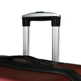 Elite Luggage Verdugo Hardside 3Piece Spinner Luggage Set, Red