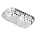 thumbnail image 5 of EBTOOLS Divided Plate, Sauce Dish Corrosion Resistance With A Few Grids For Children Camping Trips, Hiking For Family, 5 of 8
