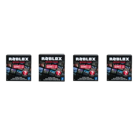 Lot of 4 |Roblox Mystery Figure Series 12 - Randomly PIcked 4 Sealed Mystery Boxes