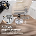 thumbnail image 4 of TOHUU Boat Seat Pedestal, Aluminum Adjustable Height Marine Seat Mount 13 to 19 Inches with Locking Base, Boat Chair Pedestal for Captain Chair Fishing Seats, 4 of 9