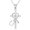 Personalized, variant on Diamond Nurse Stethoscope Cross Pendant Necklace in 925 Sterling Silver. A perfect gift for nurses, doctors, medical students or assistants for graduation, birthday, Nurse Week or any special occasio
