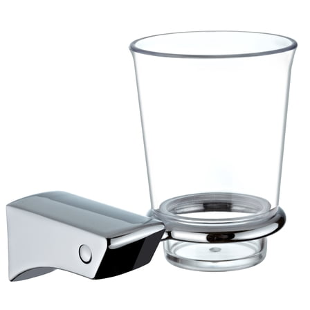 ECKOREA® Polished Chrome Tumbler Holder ECK-180C, Tumbler Included, Durable Zinc Alloy