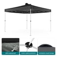 thumbnail image 4 of [US IN STOCK] 8 x 8 Ft Pop-up Canopy Tent, Outdoor Slant Leg Canopy Shelter Compact Portable Canopy Tent Perfect for Hiking Camping Fishing & Picnic, 4 of 6