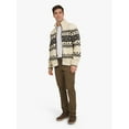 thumbnail image 2 of Chaps Men's & Big Men's High Pile Printed Plaid Sherpa Jacket, Sizes S-3XL, 2 of 10