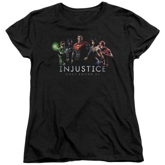 Injustice Gods Among Us - Injustice League - Women's Short Sleeve Shirt - X-Large