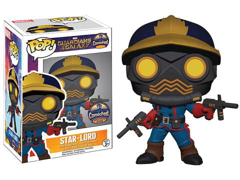 Funko Pop Marvel Star-lord 395 Halloween Comicfest PX Previews for sale online 