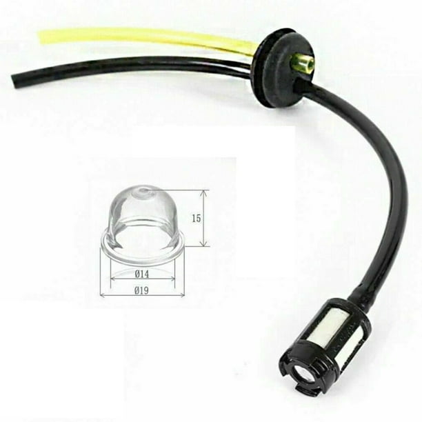 Petrol Strimmer Fuel Hose Pipe With Tank Filter Assembly and Grommet