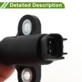 thumbnail image 4 of Sensores de posición del cigüeñal Unique Bargains No.F1CZ6C315A para Ford Escort 1.9L 1991-1996, robusto sensor CKP negro de motor de metal y plástico 1 Pc, 4 of 6