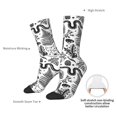 thumbnail image 4 of Fuzoiu Fall Forest Print Athletic Crew Socks for Men & Women,Casual Crew Socks,Above Ankle Crew Socks for Business, Casual, 4 of 6