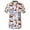 White, variant on SSLR Mens Santa Claus Party Tropical Ugly Hawaiian Christmas Shirts