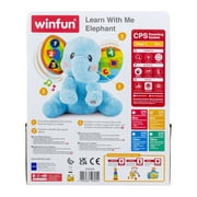 Winfun 12 Plush Learn with Me Elephant - Age Group 6 Months and up