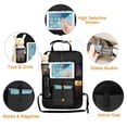 thumbnail image 5 of Bolsa De Almacenamiento Para Asiento De Coche, 2 Uds., Bolsa De Almacenamiento Para Coche, Bolsa De Almacenamiento Multifuncional Para Asiento Trasero Antigolpes matsuzay VI005426-00, 5 of 5