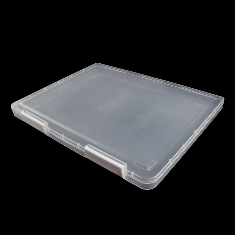 ✪ Artificial Fake Nails Storage Box with Clear Tapes Empty False