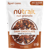 NuTrail Nut Granola Cereal, Dark Chocolate, No Sugar Added, Keto, Gluten Free, 11 oz. 1 Count