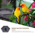 thumbnail image 3 of TEHAUX 1 Set Hanging Bird Feeders Durable Birds Water Feeders For Indoor Outdoor Use Easy To Clean Install, 3 of 8