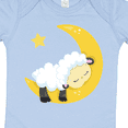 thumbnail image 4 of Inktastic Cute Sheep, Sleeping Sheep, Moon, Stars, Sleepy Boys or Girls Baby Bodysuit, 4 of 5