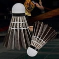 thumbnail image 4 of Professional Badminton Shuttlecock Black Goose Feather Badminton Shuttlecock Training Sport Badminton Ball, 4 of 5