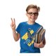thumbnail image 4 of Playera Fan Army Justice League Talla 10 knight manga corta azul turquesa, 4 of 4