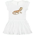 thumbnail image 3 of Inktastic Cute Bearded Dragon Girls Toddler Dress, 3 of 5