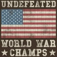thumbnail image 3 of CafePress - Undefeated World War Champs Dark T Shirt - Men's Classic Graphic Cotton T-Shirt, 3 of 4