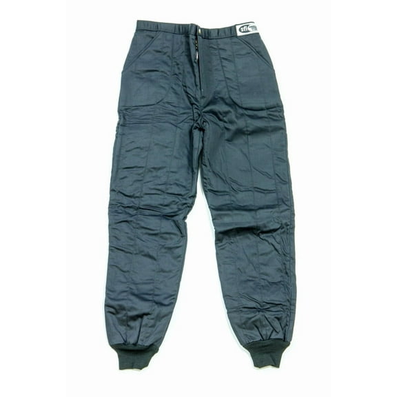 G-Force Black/White Large GF505 Driving Pants P/N 4386LBK