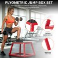 thumbnail image 3 of Non-Slip Steel Plyometric Jump Box for Home Gym – Sturdy Versatility Step-Up Platform for Fitness, Strength & Jump Training – Shock-Resistant Conditioning Equipment, 12/18/24/30 Inch, 3 of 8