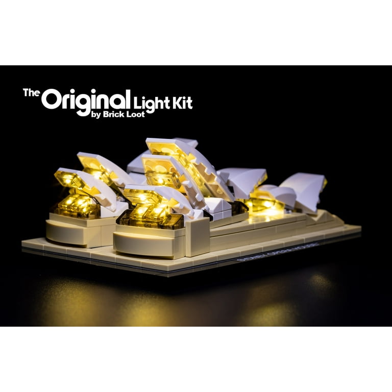 LED Lighting Kit for LEGO Architecture Sydney Opera House set 21012 LEGO set not included